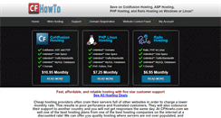 Desktop Screenshot of cfhowto.com